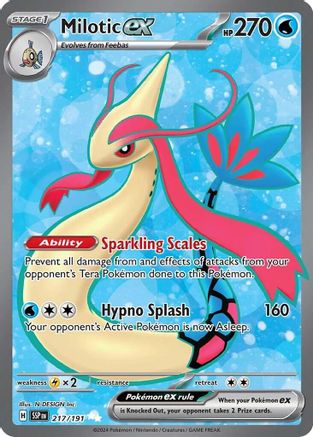 Milotic ex (217/191) [Scarlet & Violet: Surging Sparks]-1