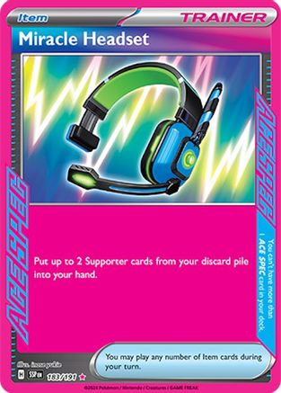 Miracle Headset (183/191) [Scarlet & Violet: Surging Sparks]-1