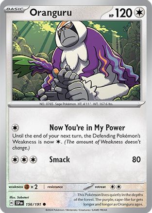 Oranguru (156/191) [Scarlet & Violet: Surging Sparks]-1