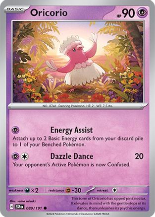 Oricorio (089/191) [Scarlet & Violet: Surging Sparks]-1
