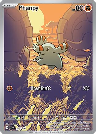 Phanpy (205/191) [Scarlet & Violet: Surging Sparks]-1