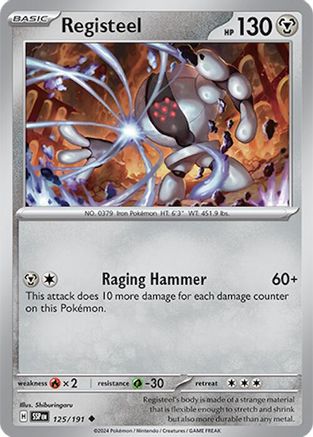 Registeel (125/191) [Scarlet & Violet: Surging Sparks]-1
