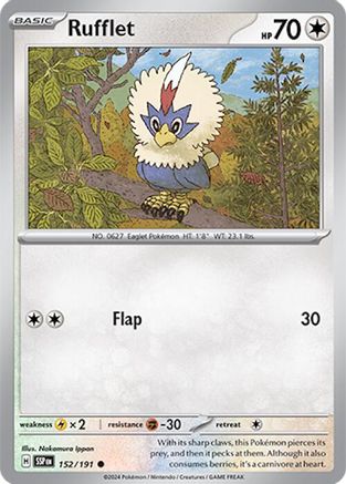 Rufflet (152/191) [Scarlet & Violet: Surging Sparks]-1
