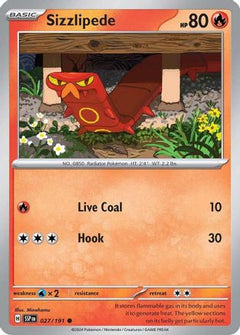 Sizzlipede (027/191) [Scarlet & Violet: Surging Sparks]-1