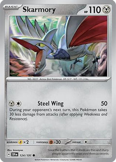 Skarmory (124/191) [Scarlet & Violet: Surging Sparks]-1