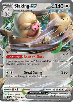 Slaking ex (147/191) [Scarlet & Violet: Surging Sparks]-1