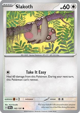 Slakoth (145/191) [Scarlet & Violet: Surging Sparks]-1