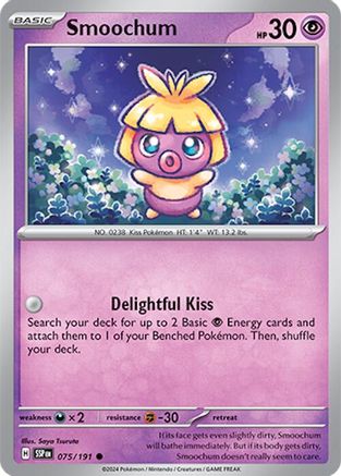 Smoochum (075/191) [Scarlet & Violet: Surging Sparks]-1