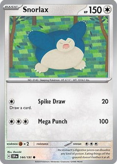 Snorlax (144/191) [Scarlet & Violet: Surging Sparks]-1