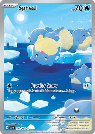 Spheal (199/191) [Scarlet & Violet: Surging Sparks]-1