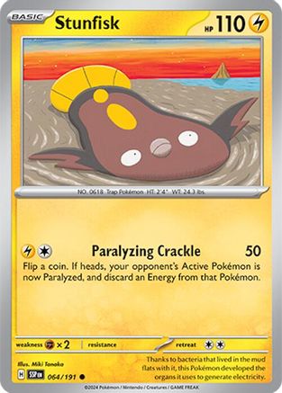Stunfisk (064/191) [Scarlet & Violet: Surging Sparks]-1