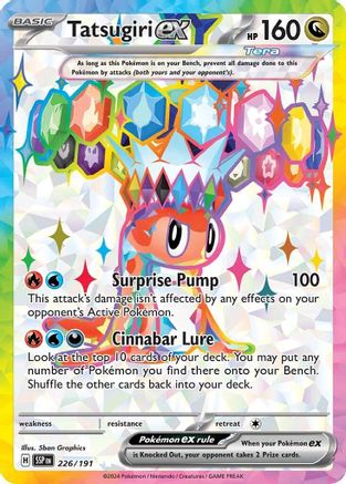 Tatsugiri ex (226/191) [Scarlet & Violet: Surging Sparks]-1