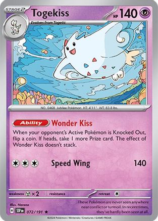 Togekiss (072/191) [Scarlet & Violet: Surging Sparks]-1