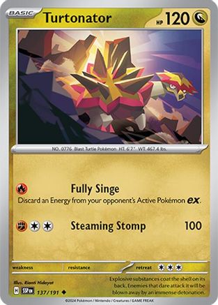 Turtonator (137/191) [Scarlet & Violet: Surging Sparks]-1