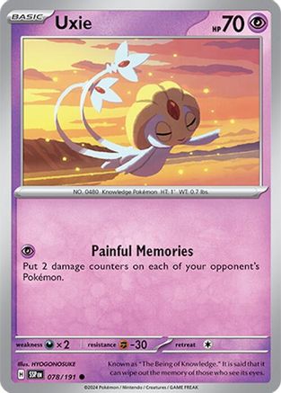 Uxie (078/191) [Scarlet & Violet: Surging Sparks]-1