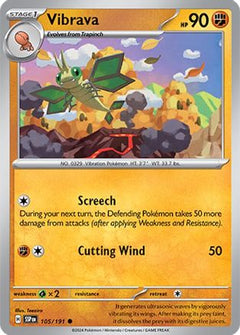 Vibrava (105/191) [Scarlet & Violet: Surging Sparks]-1