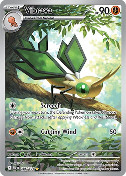 Vibrava (206/191) [Scarlet & Violet: Surging Sparks]-1