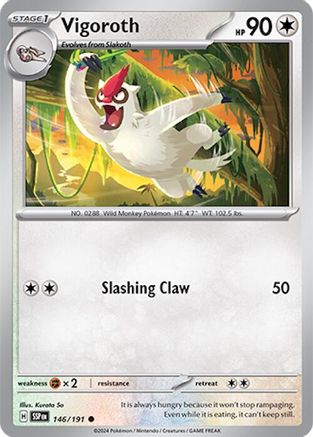 Vigoroth (146/191) [Scarlet & Violet: Surging Sparks]-1