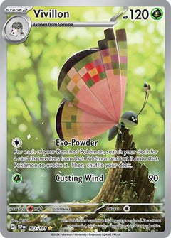 Vivillon (193/191) [Scarlet & Violet: Surging Sparks]-1