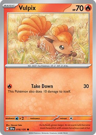 Vulpix (016/191) [Scarlet & Violet: Surging Sparks]-1