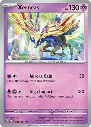 Xerneas (088/191) [Scarlet & Violet: Surging Sparks]-1