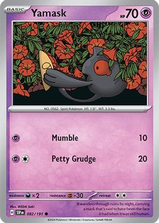 Yamask (082/191) [Scarlet & Violet: Surging Sparks]-1
