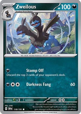 Zweilous (118/191) [Scarlet & Violet: Surging Sparks]-1