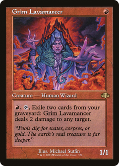 Grim Lavamancer (Retro) [Dominaria Remastered]-1