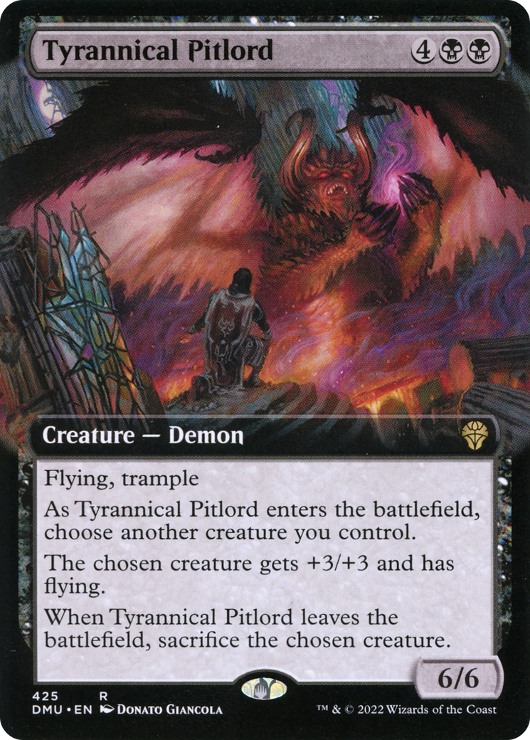 Tyrannical Pitlord (Extended Art) (DMU-425) - Dominaria United: (Extended Art)-1