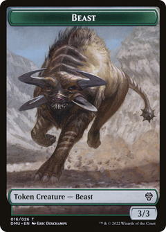 Beast Token [Dominaria United Tokens]-1