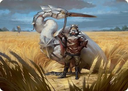 Skyknight Squire Art Card (4/54) [Foundations Art Series]-1
