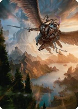 Youthful Valkyrie Art Card (28/54) (ASFDN-028) - Art Series: Foundations-1