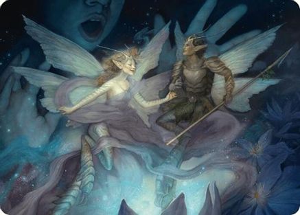 Faebloom Trick Art Card (6/54) [Foundations Art Series]-1