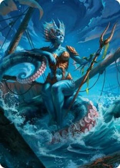 Kiora, the Rising Tide Art Card (30/54) [Foundations Art Series]-1