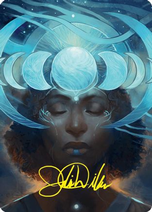Lunar Insight Art Card (31/54) (Gold-Stamped Signature) [Foundations Art Series]-1
