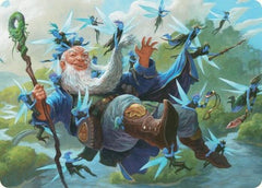 Mischievous Mystic Art Card (7/54) [Foundations Art Series]-1