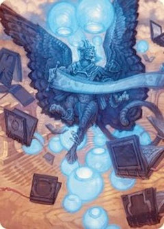 Sphinx of Forgotten Lore Art Card (33/54) [Foundations Art Series]-1