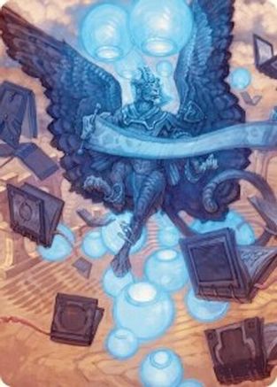Sphinx of Forgotten Lore Art Card (33/54) [Foundations Art Series]-1