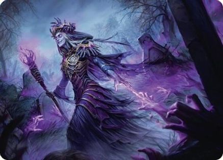 Zul Ashur, Lich Lord Art Card (10/54) (ASFDN-010) - Art Series: Foundations-1