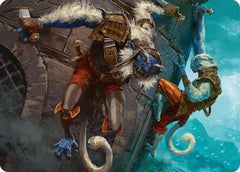 Goblin Boarders Art Card (11/54) [Foundations Art Series]-1