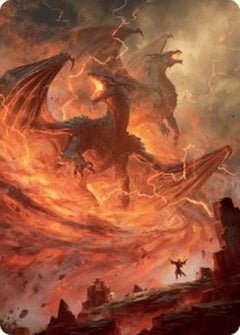 Rite of the Dragoncaller Art Card (38/54) [Foundations Art Series]-1
