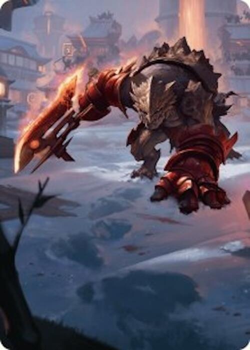 Searslicer Goblin Art Card (39/54) [Foundations Art Series]-2