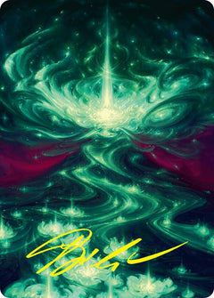 Genesis Wave Art Card (54/54) (Gold-Stamped Signature) [Foundations Art Series]-1