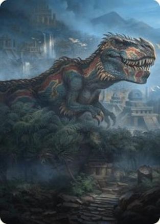 Ghalta, Primal Hunger Art Card (41/54) [Foundations Art Series]-1