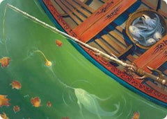 Fishing Pole Art Card (18/54) [Foundations Art Series]-1