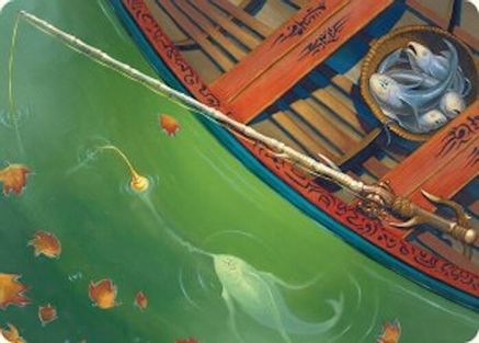 Fishing Pole Art Card (18/54) [Foundations Art Series]-1