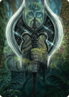 Leyline Axe Art Card (49/54) [Foundations Art Series]-1