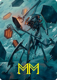 Scrawling Crawler Art Card (50/54) (Gold-Stamped Signature) [Foundations Art Series]-1
