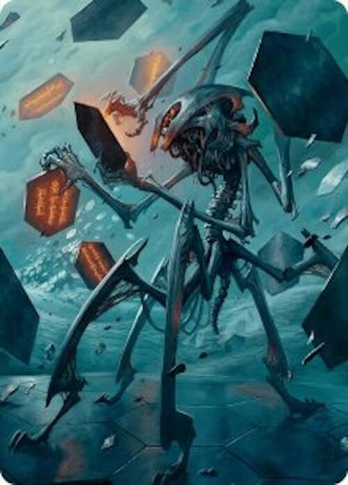Scrawling Crawler Art Card (50/54) [Foundations Art Series]-1