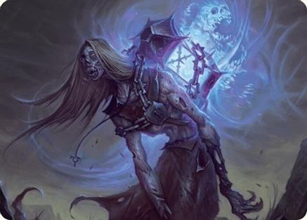 Soul-Shackled Zombie Art Card (9/54) [Foundations Art Series]-1